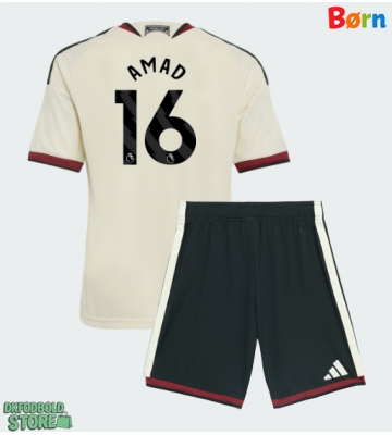 Manchester United Amad Diallo #16 Replika Babytøj Tredje sæt Børn 2026-27 Kortærmet (+ Korte bukser)